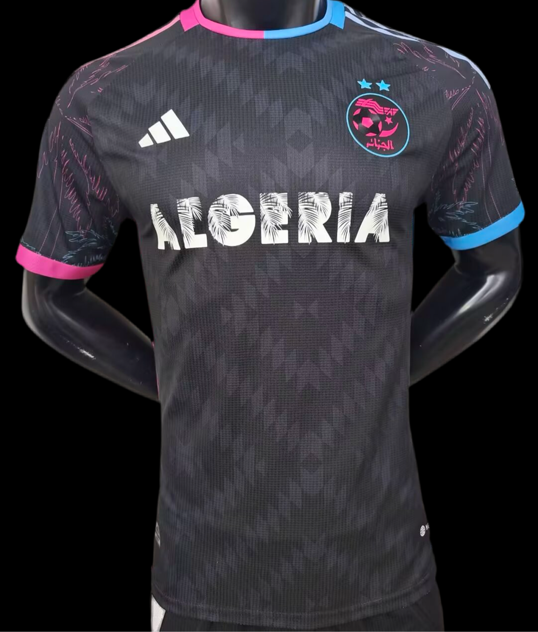 Maillot | Adidas Algérie édition spéciale 2024-2025 Noir/Rose