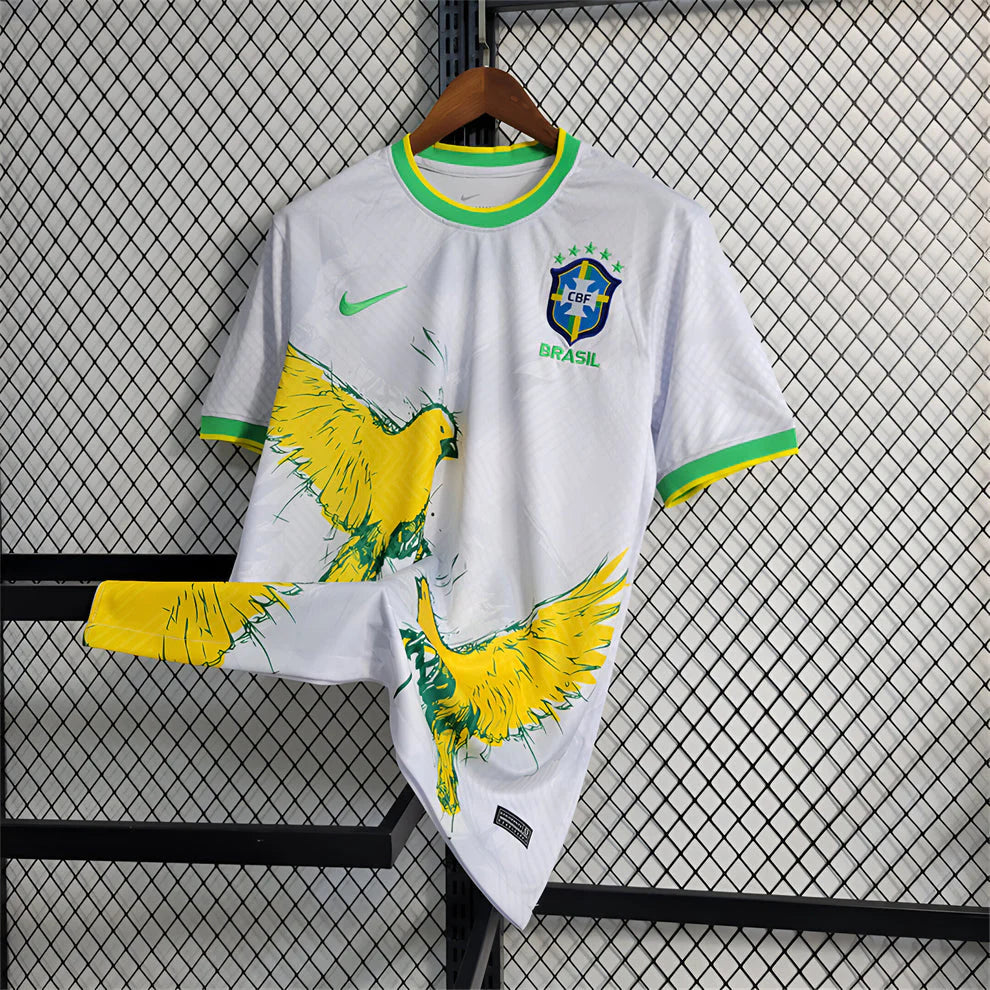 Maillot | Nike Brésil White Graffiti édition 2024-2025