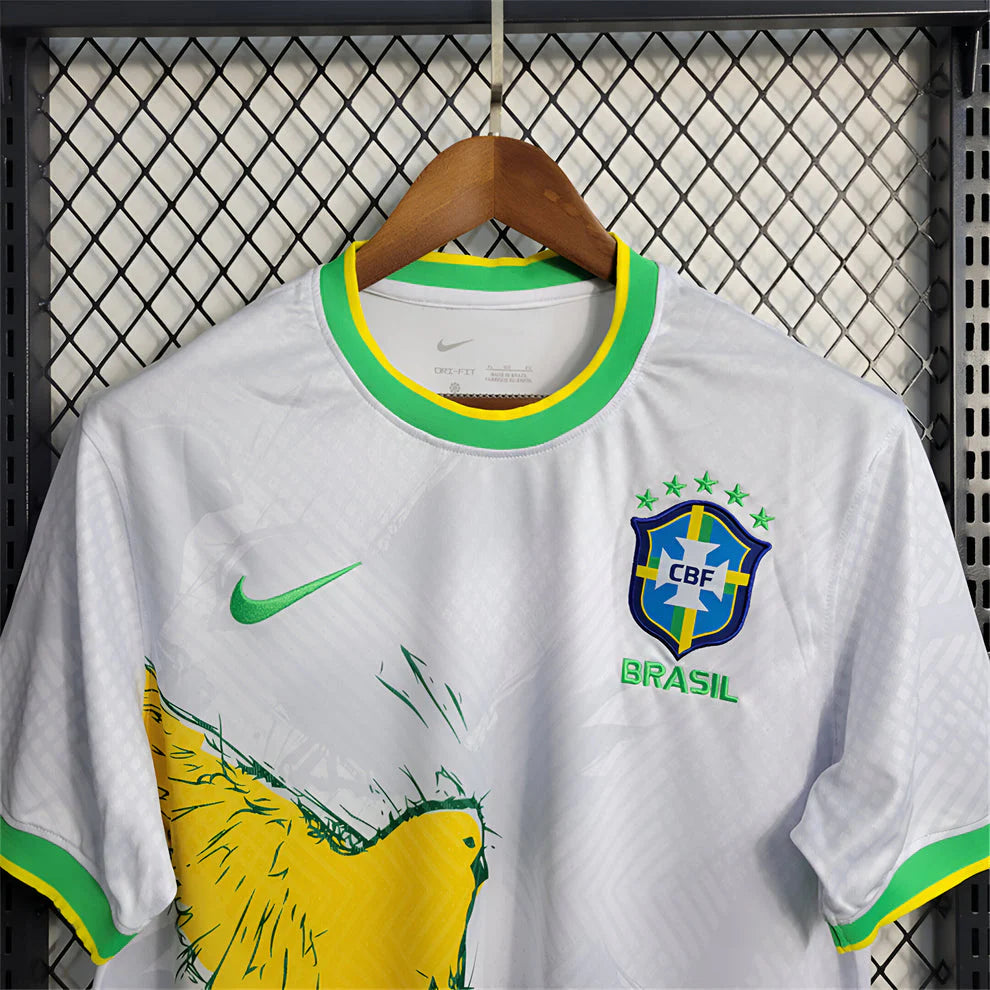 Maillot | Nike Brésil White Graffiti édition 2024-2025