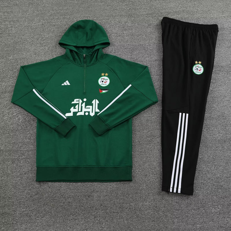 Ensemble | Adidas Algérie édition 2024-2025 Noir/Vert