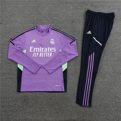 Ensemble | Adidas Real Madrid édition 2022-2023 Bleu/Violet