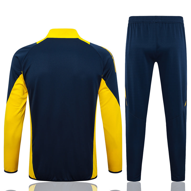 Ensemble | Adidas Real Madrid édition 2024-2025 Jaune/Bleu