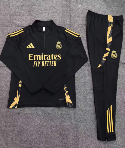 Ensemble | Adidas Real Madrid édition 2024-2025 Jaune/Noir