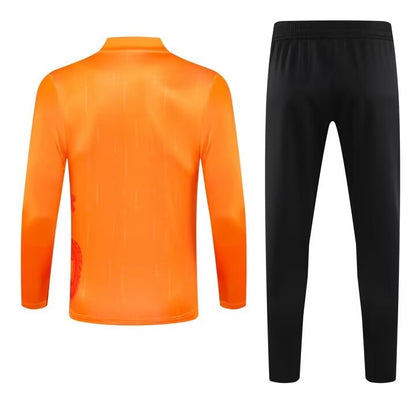 Ensemble | Adidas Real Madrid édition 2024-2025 Orange/Noir