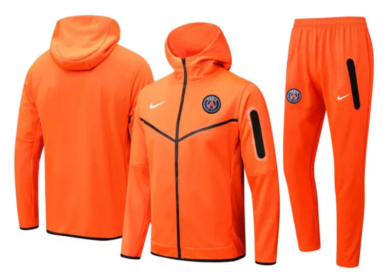 Survêtement Ensemble | Nike Tech Paris (PSG) édition 2024-2025 Orange