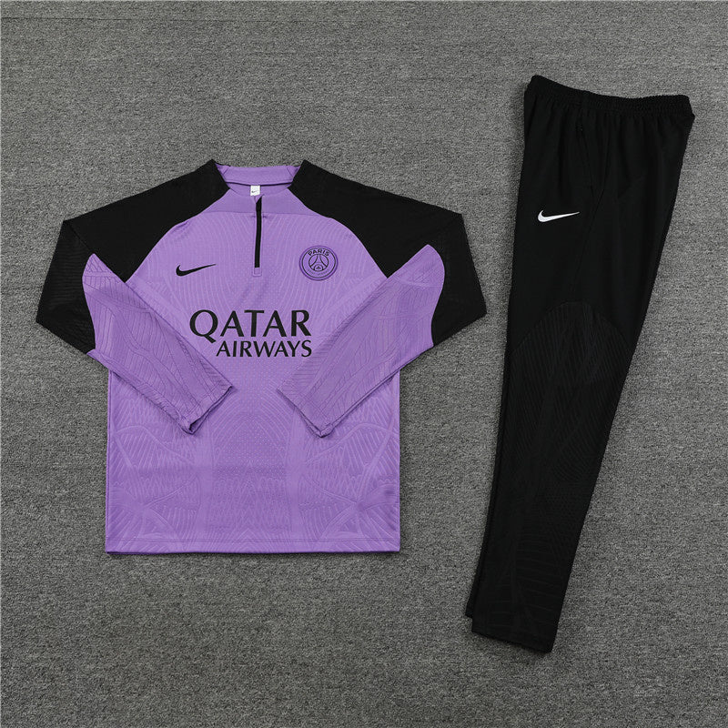 Survêtement Ensemble | Nike Paris (PSG) édition 2023-2024 Violet/Noir