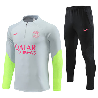 Survêtement Ensemble | Nike Paris (PSG) édition 2023-2024 Noir/Blanc