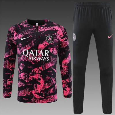 Survêtement Ensemble | Nike Paris (PSG) édition 2024-2025 Noir/Rose