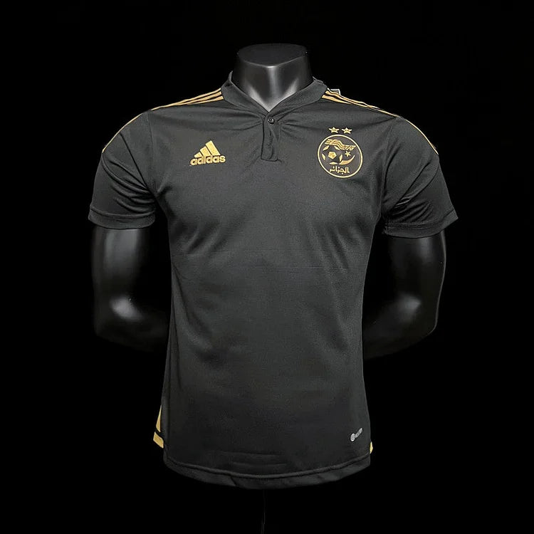 Maillot | Adidas Algérie Black and Gold édition 2023-2024