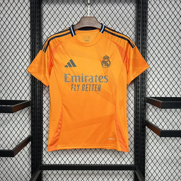 Maillot | Adidas Réal Madrid extérieur orange édition 2024-2025