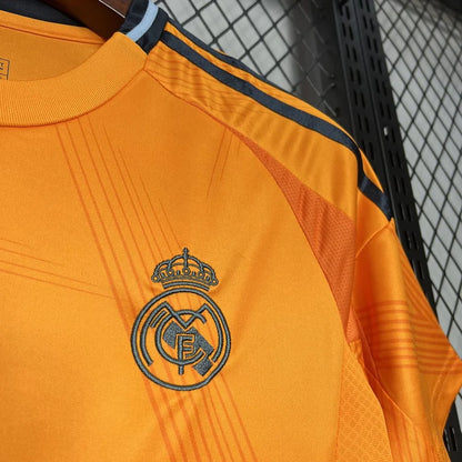 Maillot | Adidas Réal Madrid extérieur orange édition 2024-2025