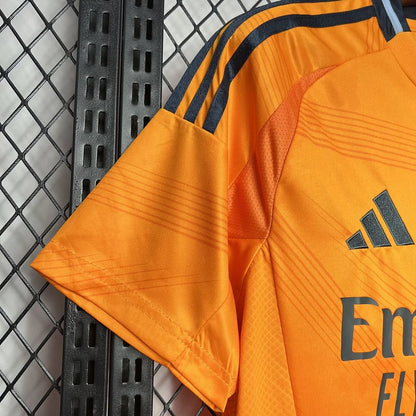 Maillot | Adidas Réal Madrid extérieur orange édition 2024-2025